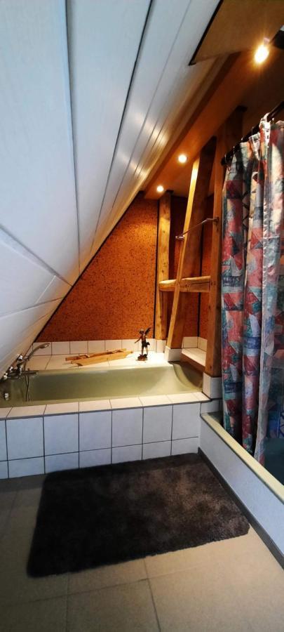 Fewo Im Alten Bahnhof Niederrossbach Ngoại thất bức ảnh